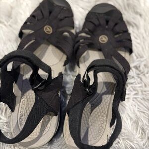 Keen Black Strappy Outdoor Sandals